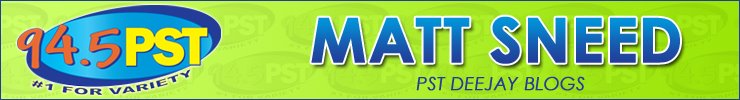 Matt Sneed's Blog