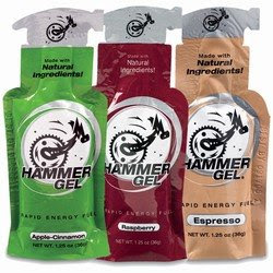 Hammer gel has a cute design that wasn't so cute around mile 9.