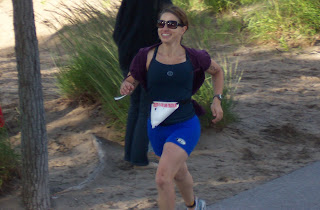 First leg, wearing the parachute