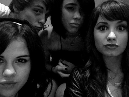 Demi Lovato with Friends