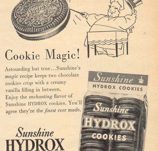 gold country girls Then And Now 16 Sunshine Hydrox Cookies