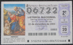 Lotería de Navidad Lotería de Navidad