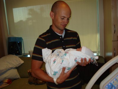 Dad and Baby Lennon