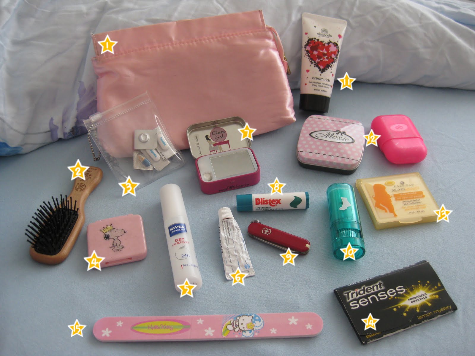 The Jelly Baby Factory What you need in a Beauty & MakeUp Bag by C