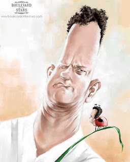 Tom Hanks in a bizzare, almost ...