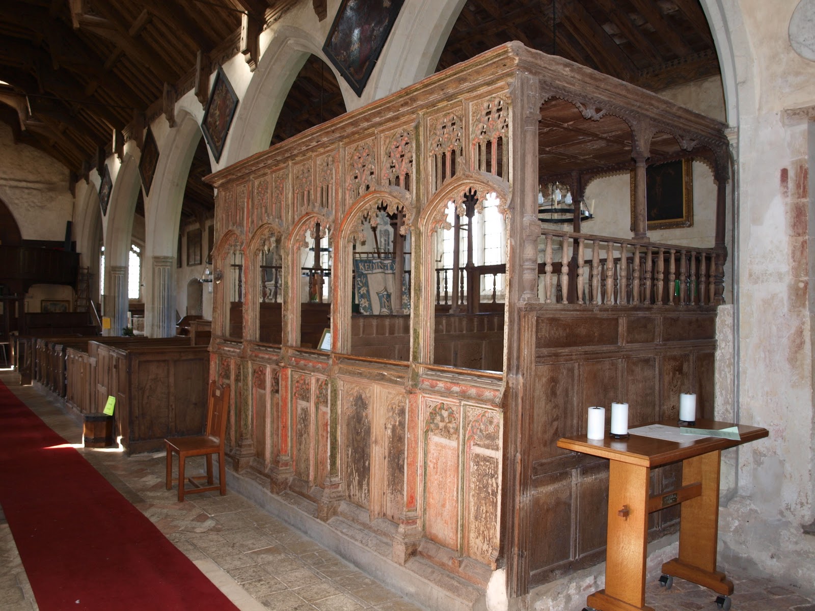 Churches and family tree Kedington, Suffolk