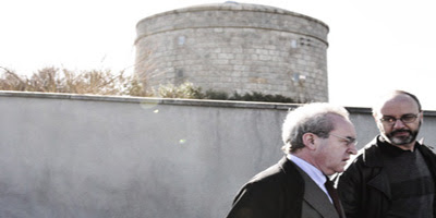 John Banville y Rodrigo Fresán. Torre Martello (Dublín) John Banville y Rodrigo Fresán. Torre Martello (Dublín)