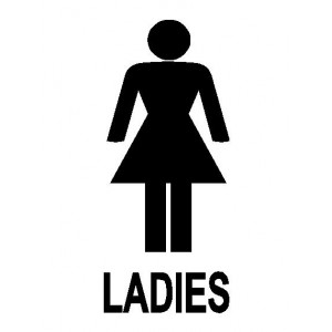 Ladies Wc Sign