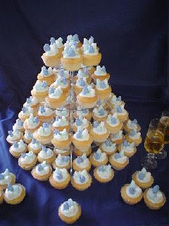 rose wedding cup cakes
