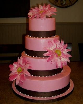 Wedding Cakes 2010 Wedding Cake With Flowers