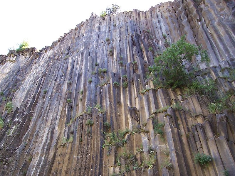 Unbelievable Facts Columnar Basalt cool lava