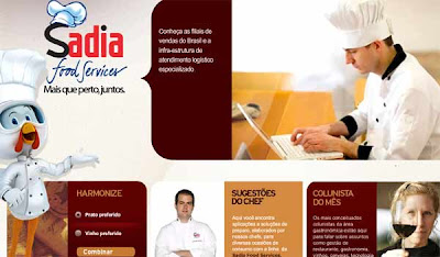 Sadia cria portal para food service Sadia cria portal para food service