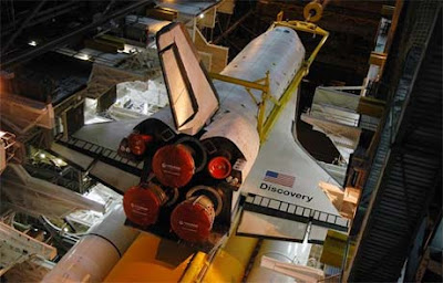 Pemasangan Pesawat Dengan Roket Peluncur Meluncur dan Sukses Bersama Pesawat Ulang Alik NASA