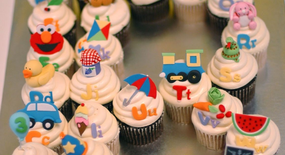 PASTRYCHIK Ben's Alphabet Cupcakes