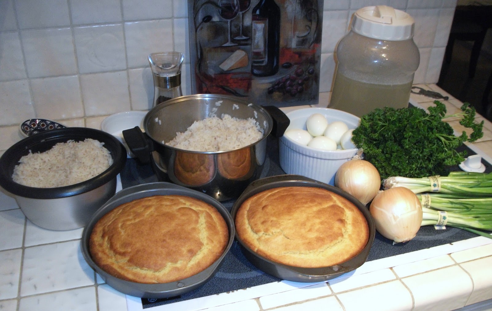 The Foodie Spot Southern Soul Cornbread & Rice Dressing