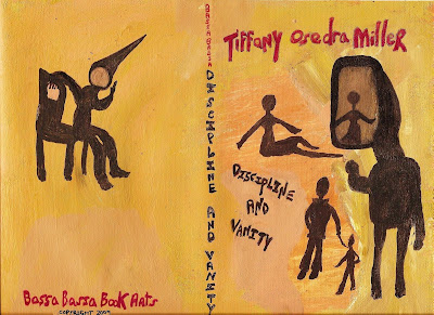 book jacket, art, Tiffany Osedra Miller, poetry, discipline, vanity, silhouettes
