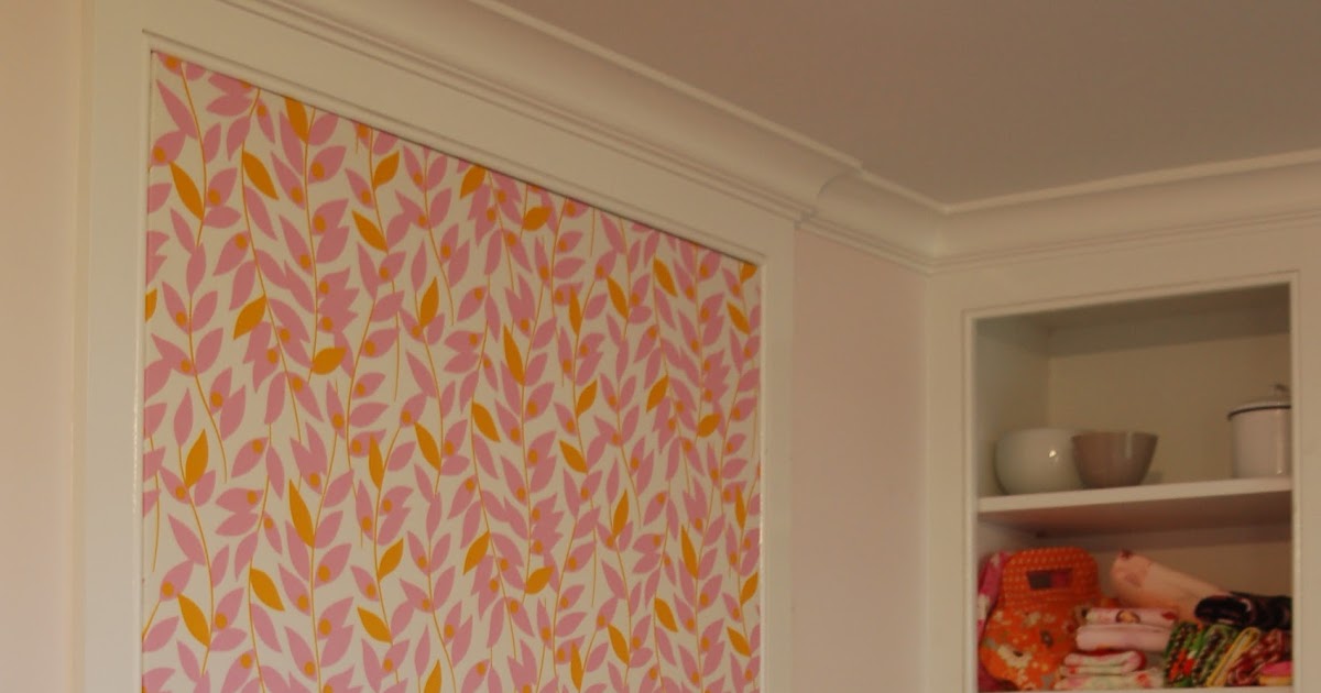 fabric covered tack board tutorial lots of pink here!