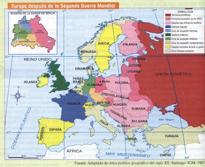 mapa de europa despues de la mapa de europa despues de la segunda. mapa de europa despues de la