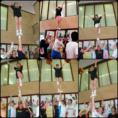 Partner Stunts Cheerleading