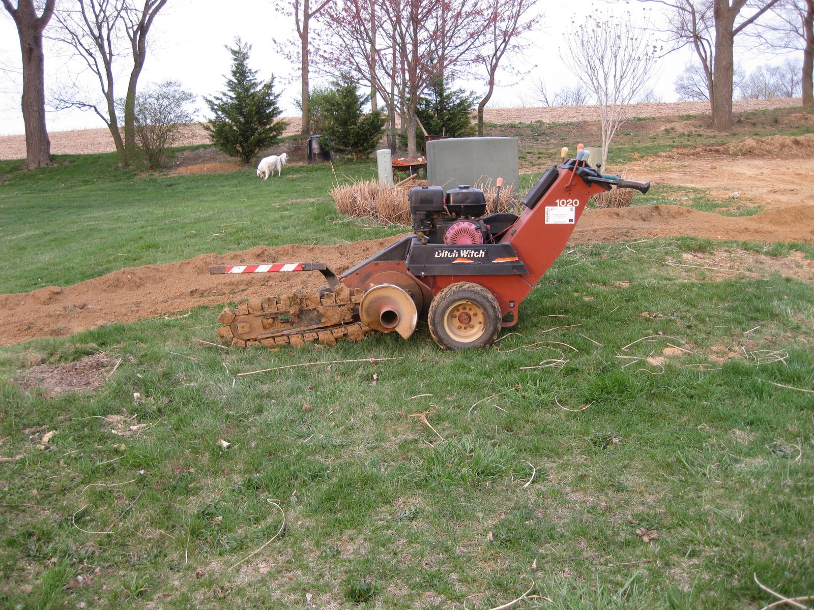 The Beaumont Barn Running a water line