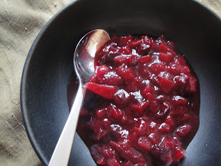 Apple, Pear and Cranberry Sauce - Kim's Welcoming Kitchen