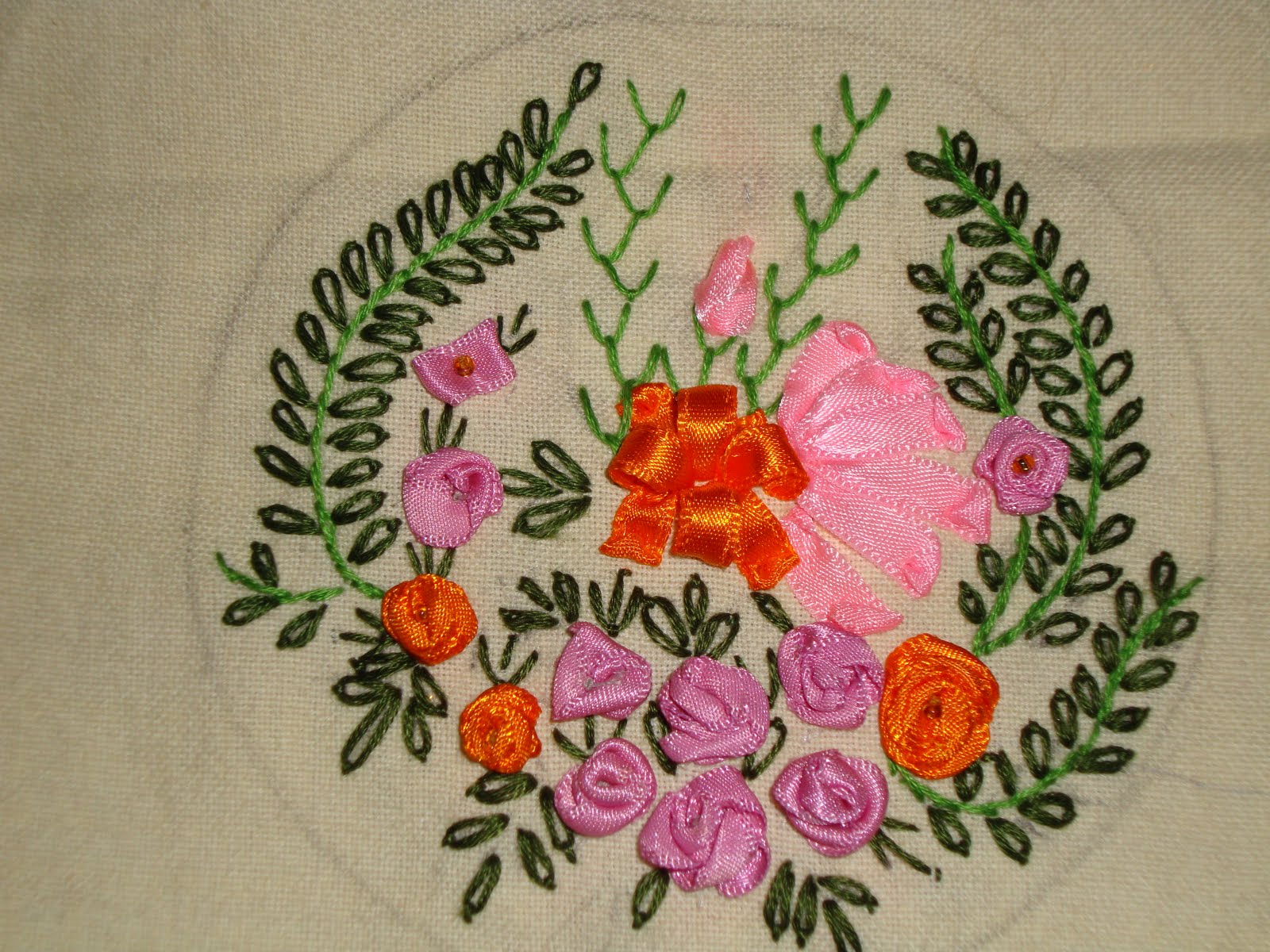 jack of all trades........... Ribbon Embroidery
