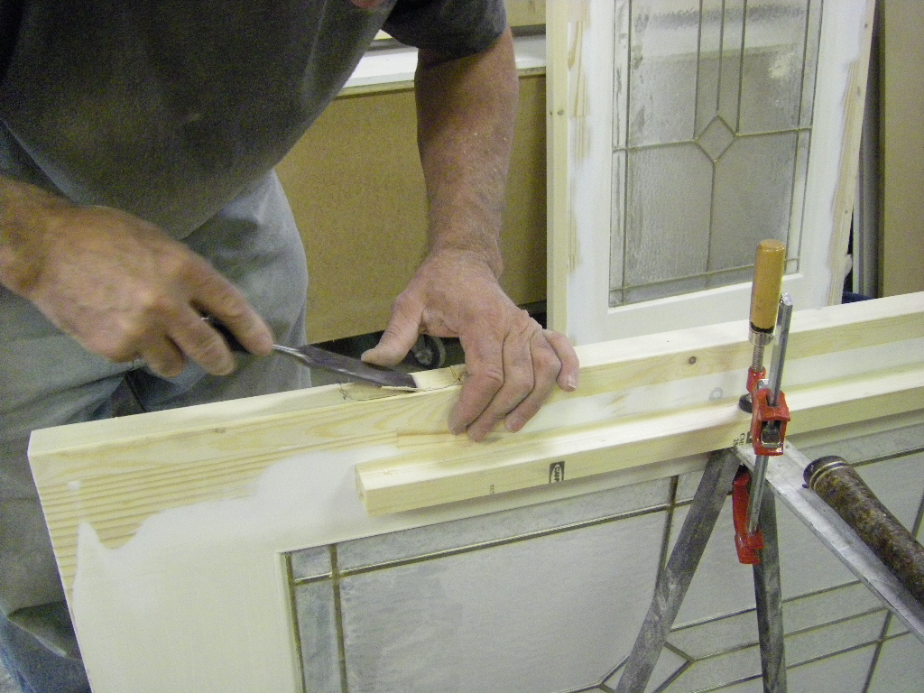 Wyldestone Cottage How to Resize a Door