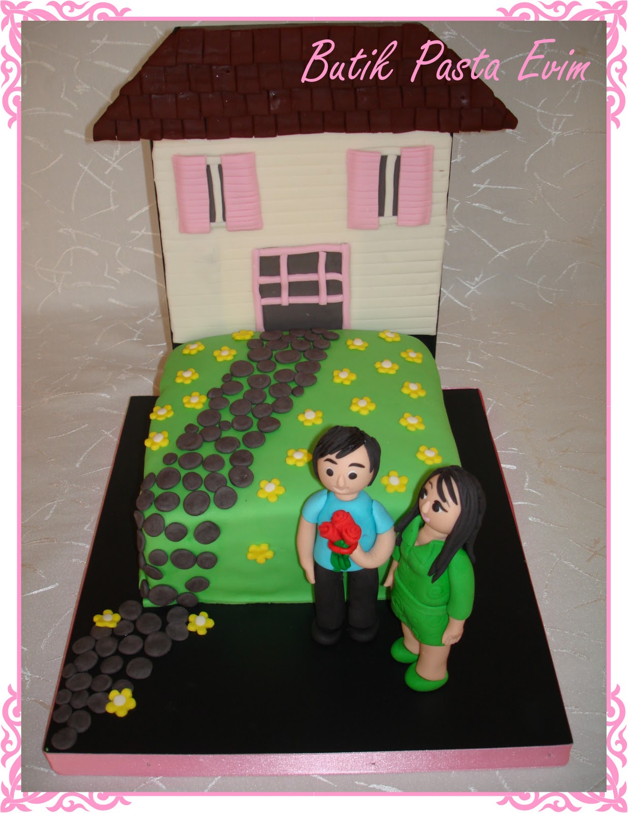 BUTİK PASTA EVİMDENİZLİ Pembe Panjurlu Ev Pastası&hellip;.