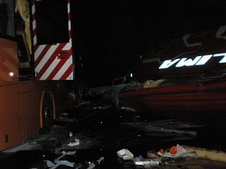 KEMALANGAN NGERI BAS DI TOL SIMPANG AMPAT (BERITA DAN VIDEO TRAGEDI 10.10.10)