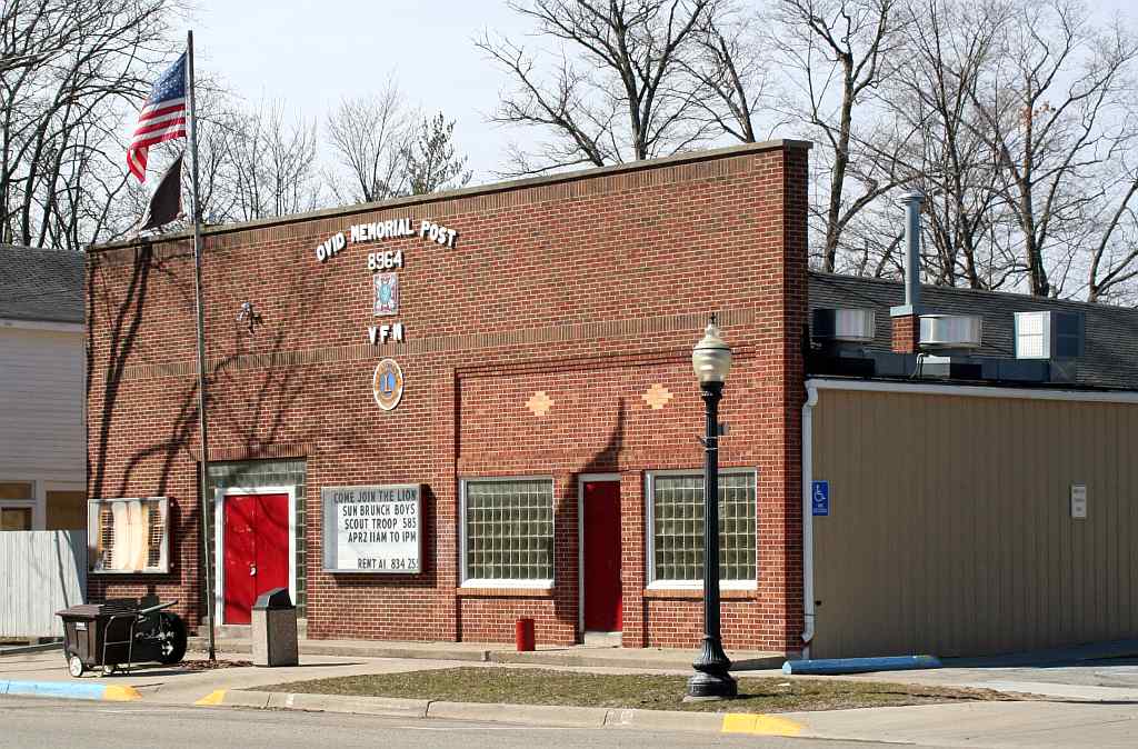 Ovid, Michigan Today VFW Hall
