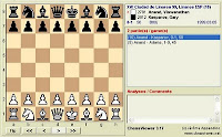 L'applet de retransmission de parties d'échecs