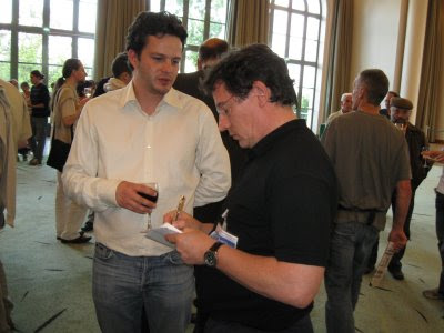 Etienne Bacrot interviewé par Pierre Teisserenc à Pau cet été pour Chess & Strategy