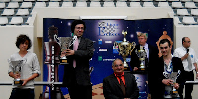 Le podium de l'Open A © Stéphane Laborde