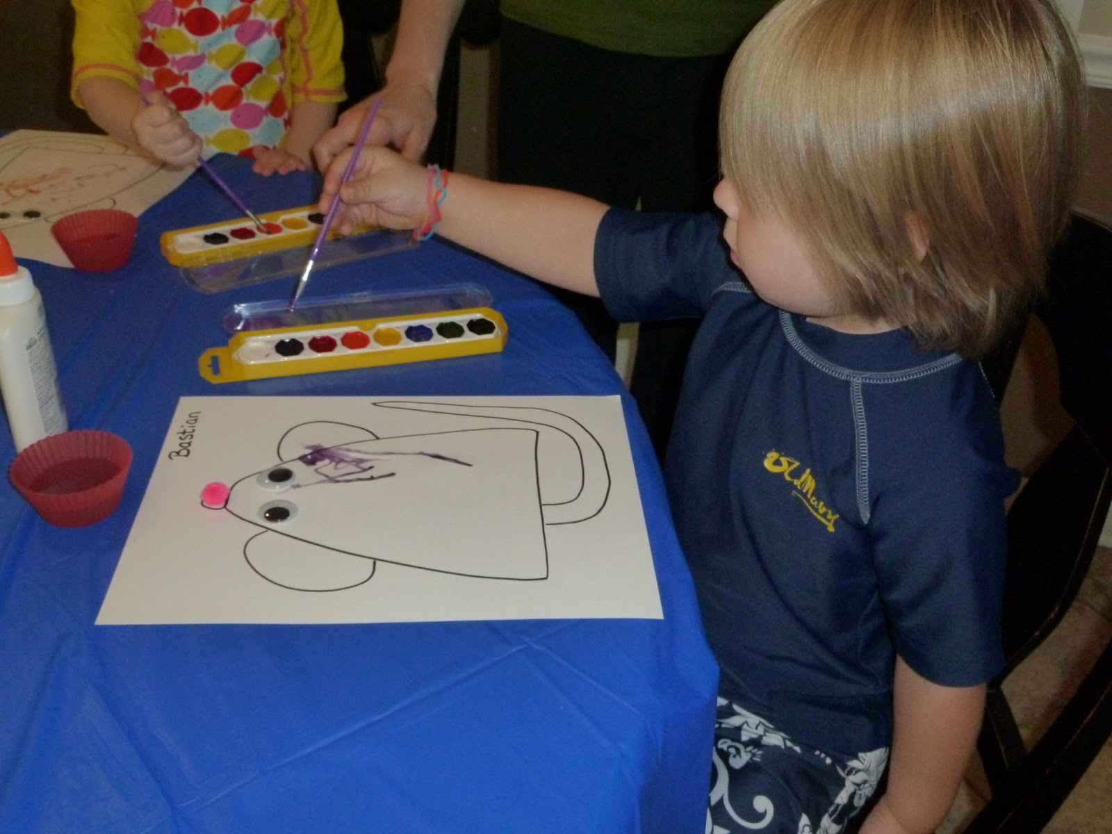 Mommy and Me Book Club Mouse Paint