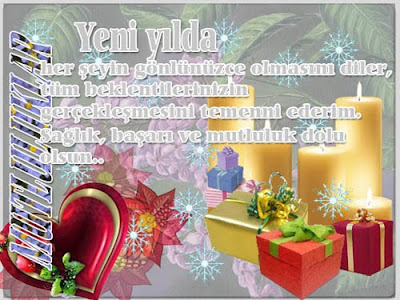 Yeni yıl kartı