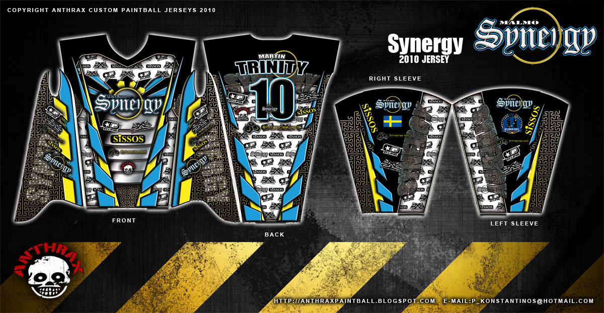 Custom Paintball Jersey Design Template gopsplus