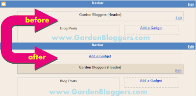 Adding Gadets and Widgets to your blog header