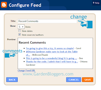 Easy Recent Comments And Posts In Blogger