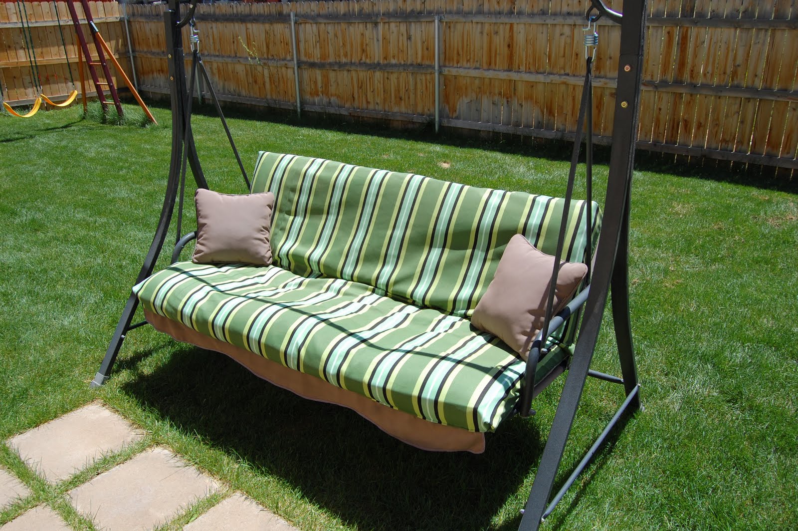 "C" is for Crafty Outdoor Swing Redo