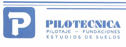 PILOTES- PILOTECNICA PILOTES CONSTRUCCIONES