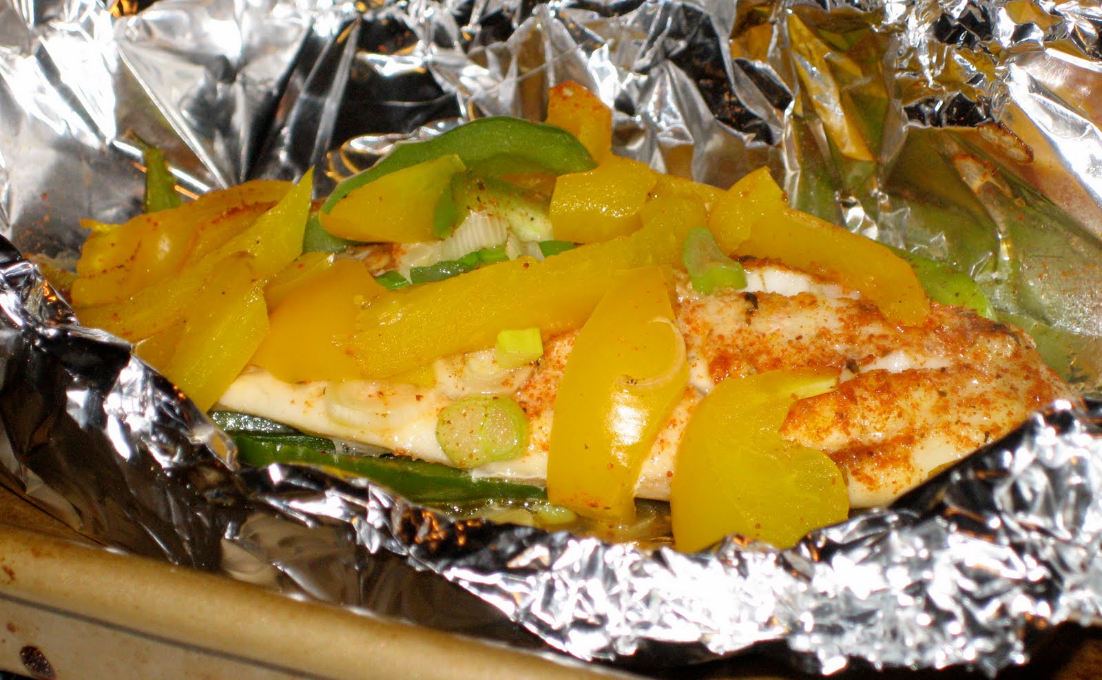 Foil Baked Tilapia The Cottage Mama
