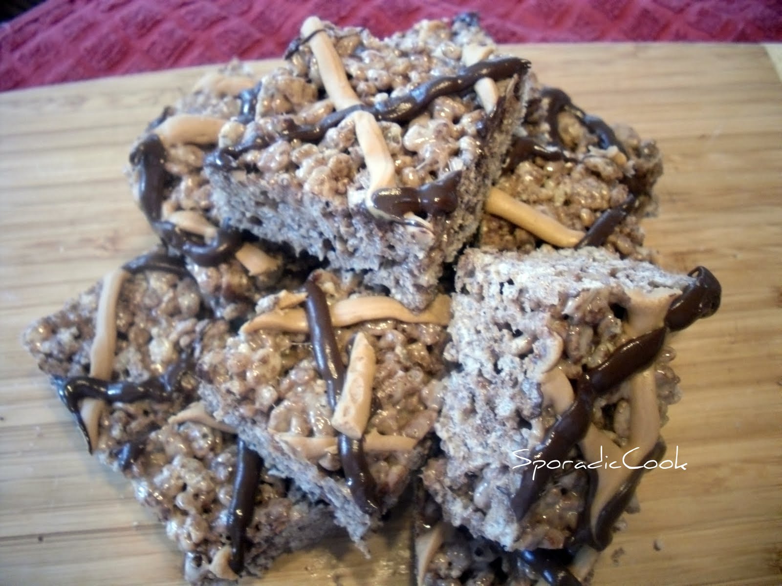 The Sporadic Cook Cocoa Peanut Butter Krispie Treats & an Announcement