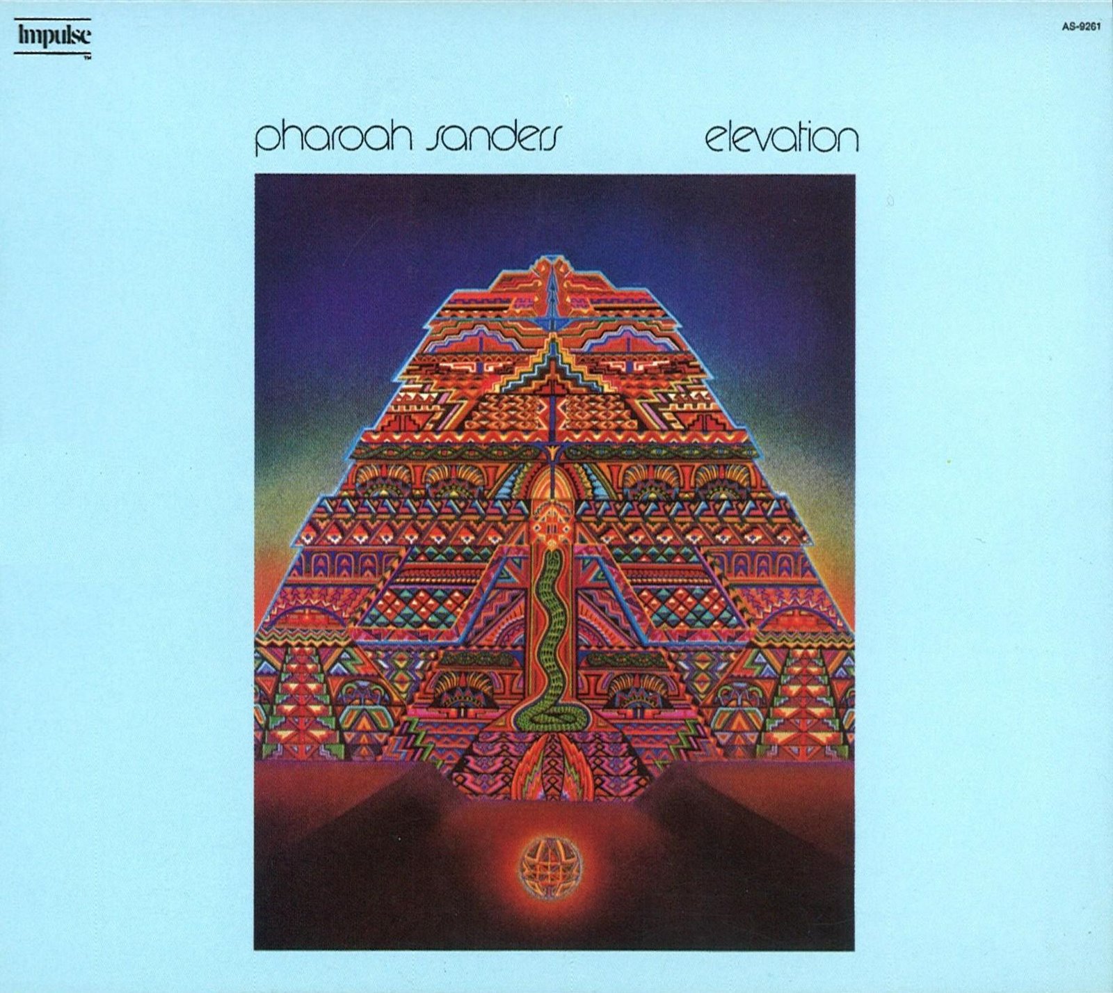 improvised solo Pharoah Sanders Elevation (1974)