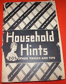 HOUSEHOLD HINTS
