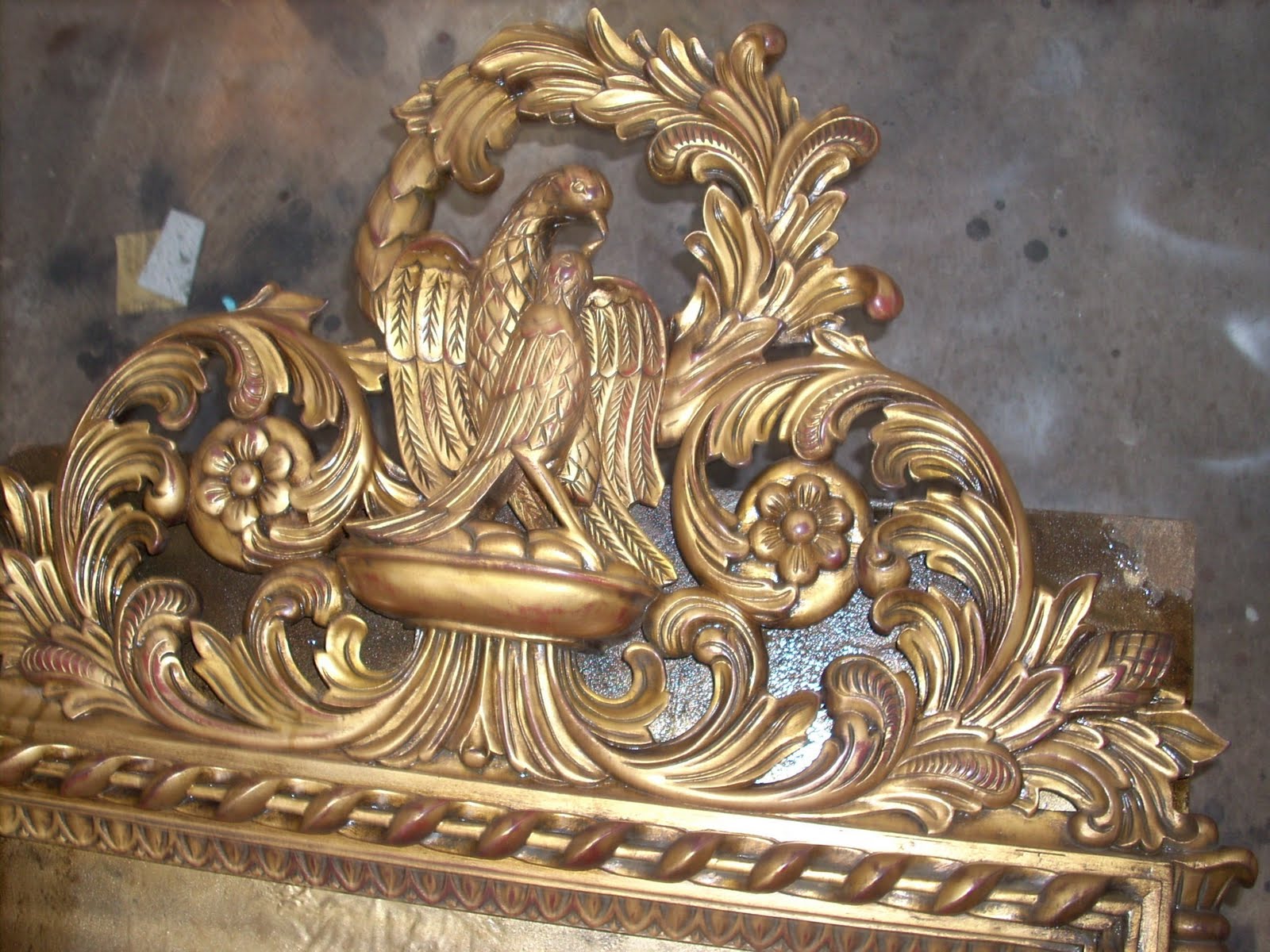 glaze in antique furniture