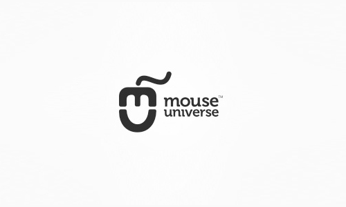 30Creative Examples of Logo Design ideas Mouse+Universe+Logo