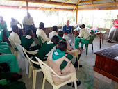 Training the GGCC kids for the Samaritan's Feet foot-washing ministry on Ringiti