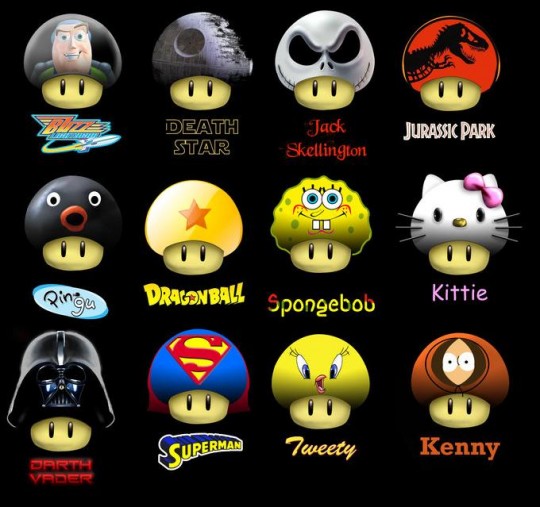 Gfest New Super Mario Mushrooms Types