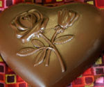 Solid Milk Chocolate Heart 4 oz
