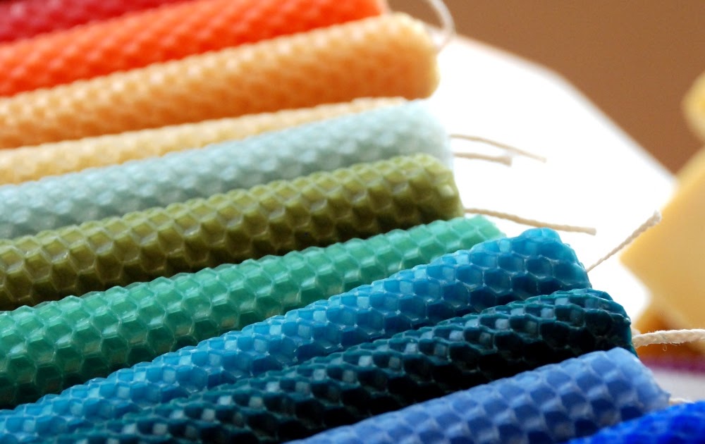 Homemade Serenity Rolled Beeswax Candle Tutorial